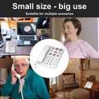 It can Edit 9 one Touch Memory Speed Dialing and Images, Elderly Image Phone, Phone for Patients with Alzheimer's Disease and Enlarged Phone for Patients with Hearing Impairment