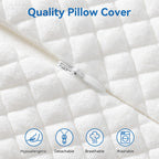 AM AEROMAX Firm Contour Memory Foam Pillow, Cervical Pillow for Neck Pain Relief, Neck Orthopedic Sleeping Pillows for Side, Back and Stomach Sleepers.