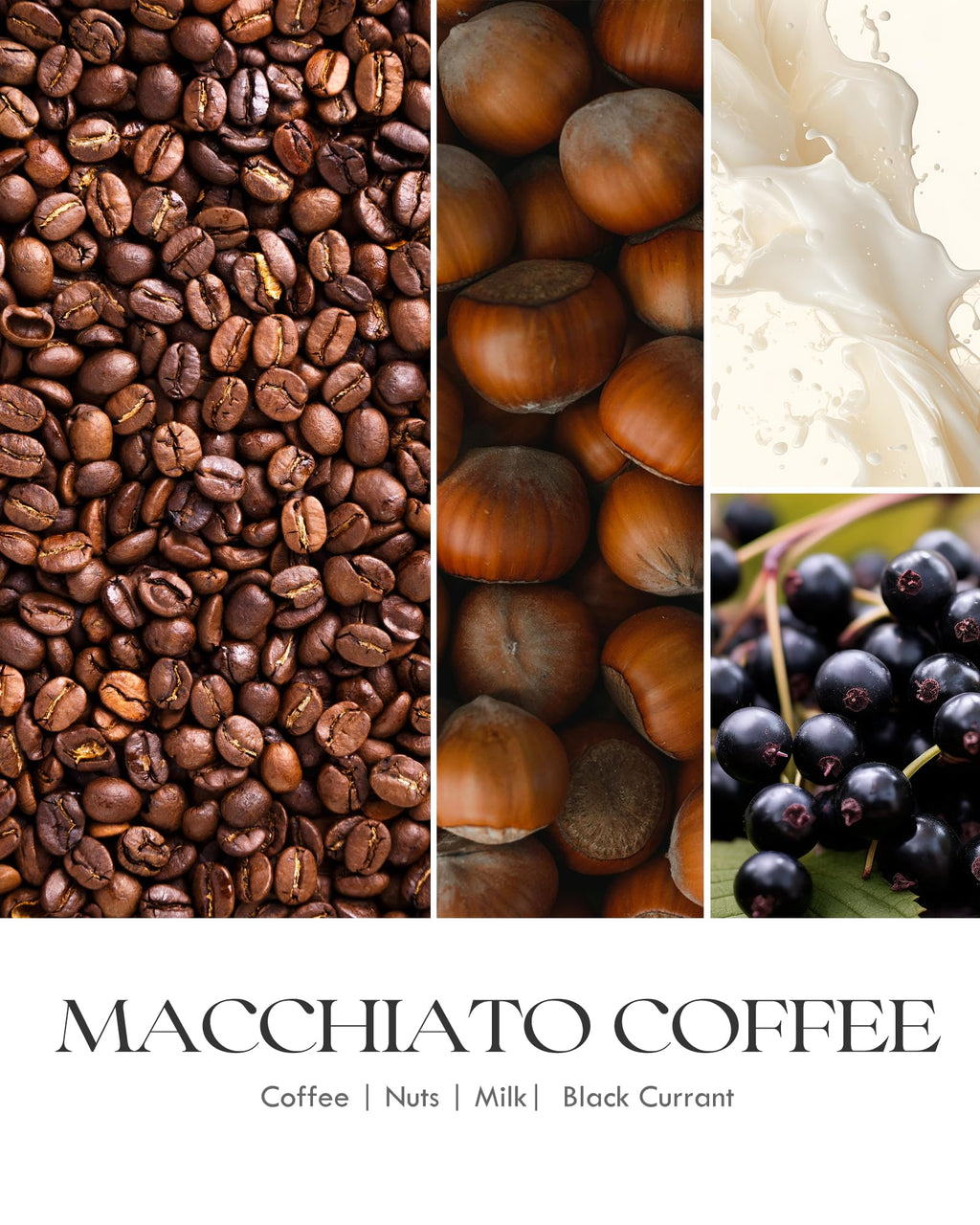 AOOVOO Macchiato Coffee Candle - Soy Wax Candles, Candles for Home Scented, Aromatherapy Candle, Candle for Women, 9 OZ