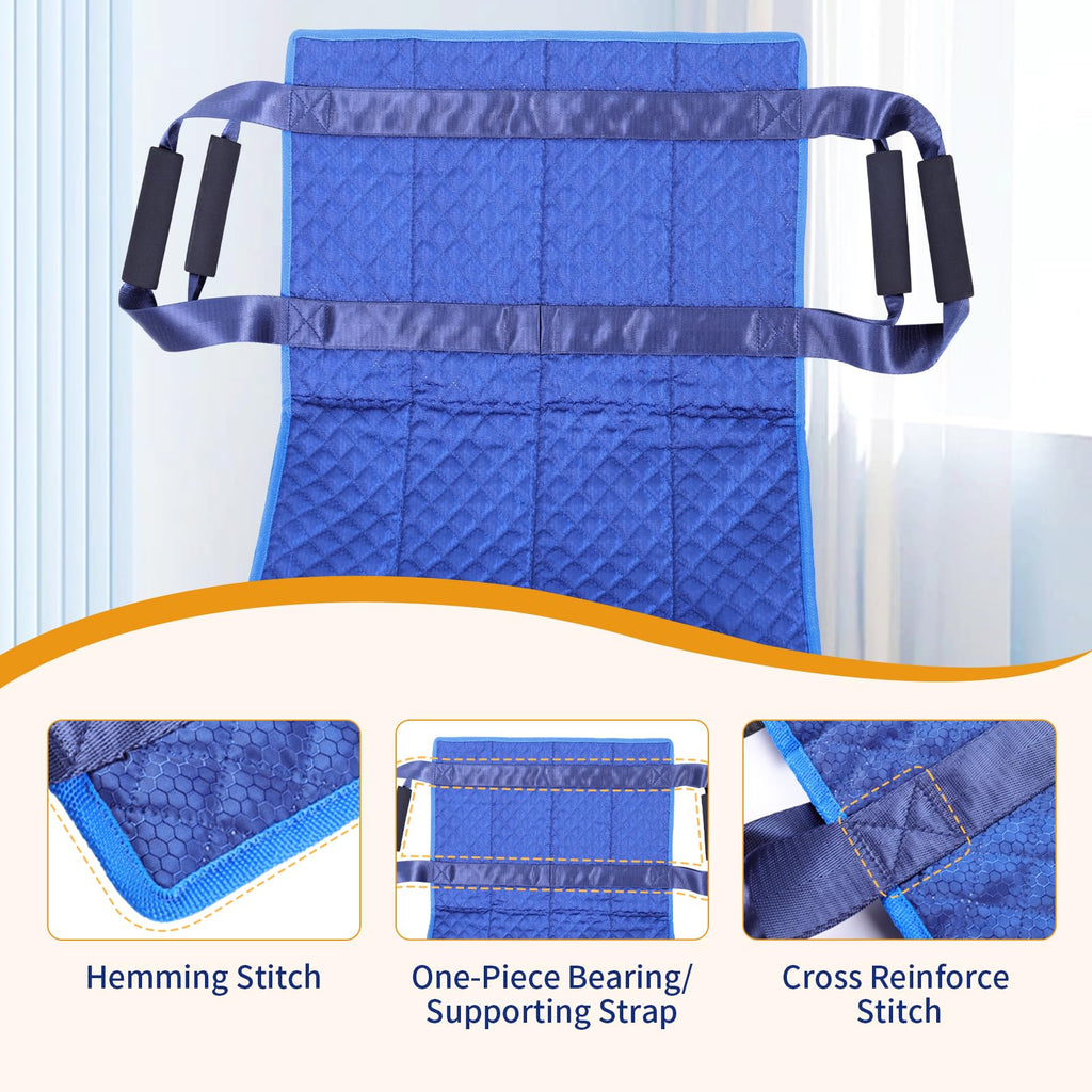 XAOMING Patient Lift Transfer Chair,Stair Lifts for Seniors,Emergency Evacuation Chair Pad,Stair Assist Slide Board Transferring for Disabled