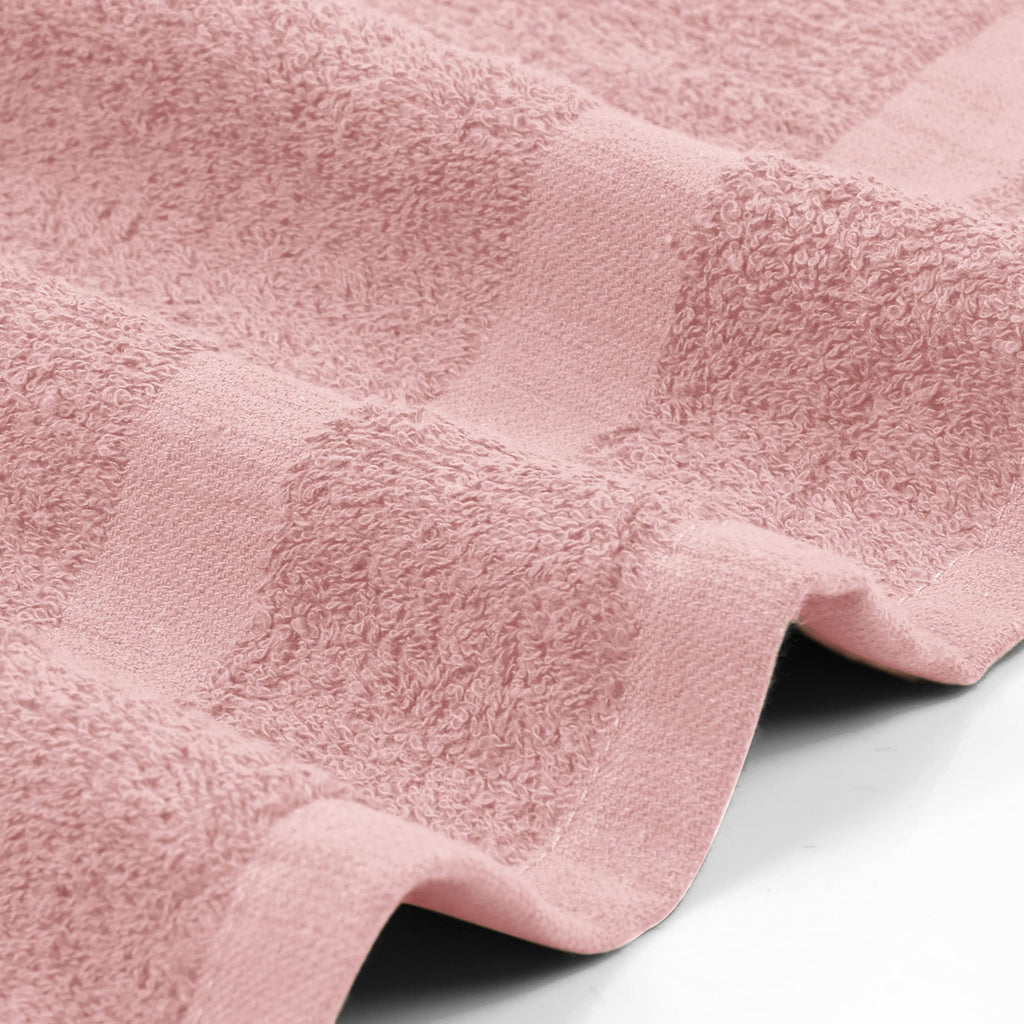 Utopia Towels - Salon Towel, Pack of 24 (Not Bleach Proof, 16x27 Inches) Highly Absorbent Cotton Towels for Hand, Gym, Beauty, Hair, Spa, and Home Hair Care, Dusty Pink