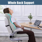 BALAPET Back Support Cushion for Office Chair,Memory Foam Lumbar Support Pillow,Ergonomic Office Chair Cushion for Long Sitting,Back and Butt Cushion for Office Chair with Adjustable Straps