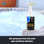Hot Tub Cleaner Spray 32oz - Spa Surface Cleaner for Hot Tub Chemical Made in the USA - AquaDoc