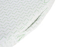 Bamboo Seat Cushion Pillow for Office Chair - Memory Foam Pad for Tailbone, Sciatica, Lower Back Pain Relief, Ergonomic and Non-Slip, Machine Washable Cover (Pack of 1)