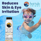Hot Tub Things pH & Alkalinity Down - Alkalinity Decreaser for Hot Tubs & Spas - pH Down for Pools, Maintains Clear Water, Gentle on Equipment, Easy Water Balance Solution for Spas & Pools - 1.25 lb