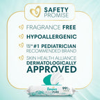 Pampers Aqua Pure Baby Wipes, 99% Water, Fragrance Free, Unscented, Water Based, Multi-Use, 896 Wipes Total (16X Flip-Top Packs) [Packaging May Vary]
