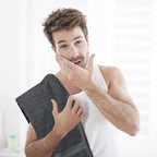 Utopia Towels - Salon Towel, Pack of 12 (Not Bleach Proof, 16 x 27 Inches) Highly Absorbent Cotton Towels for Hand, Gym, Beauty, Hair, Spa, and Home Hair Care, Grey