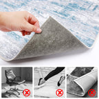 FUANGUI Office Chair Mat for Hardwood/Tile Floor 36"x48", Rolling Desk Mat, Computer Gaming Rug, Anti-Slip, Non-Curve Floor Protector for Home