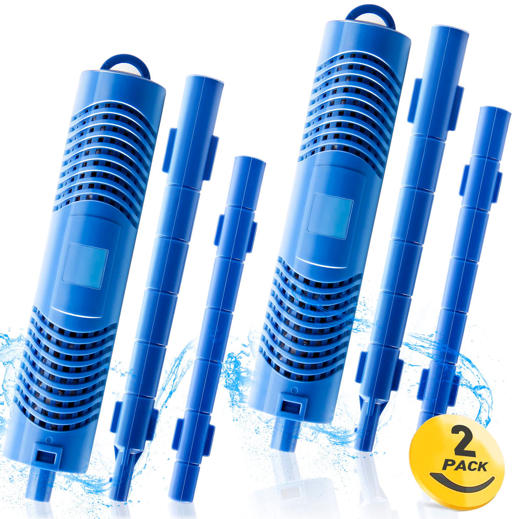 Bilinavy Spa in-Filter Mineral Sticks Parts for Hot Tub Filter Cartridge, Last for 4 Months, Blue, 2PCS