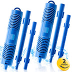 Bilinavy Spa in-Filter Mineral Sticks Parts for Hot Tub Filter Cartridge, Last for 4 Months, Blue, 2PCS