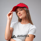Women's Athletic Mesh Visor - Stylish Sun Hat for Golf, Running, and Outdoor Activities, Black