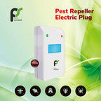 CraveGreens - Pest Soldier - Electronic Plug Ultrasonic Pest Control Repeller for Insects - White, Set of 4