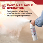 Kidde Auto Fire Extinguisher for Car & Truck, 10-B:C, 4 Lbs., Dry Chemical Extinguisher, Strap Bracket (Included)
