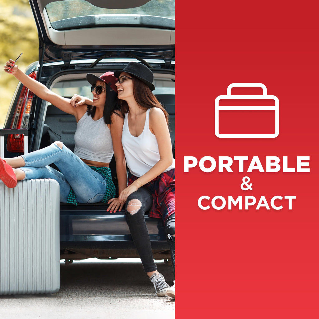 All-Purpose Portable Compact First Aid Kit for Minor Cuts, Scrapes, Burns & Aches, Wound Care Essentials for Home, Car, Dorm, Travel, Cruise, Camping & Outdoor Emergency Kit, 160 Piece