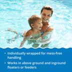 In The Swim 3 inch 5-in-1 Super Multi-Tabs – Swimming Pool Sanitizer – Chlorine - Algaecide - Stabilizer - Clarifier - 24 Pounds