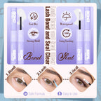 Mavphnee Brown Lash Clusters Kit Natural Eyelash Clusters Dark Brown Eyelash Extensions CC-Curly Pestañas Postizas Wispy Individual Lash Extensions Kit 8-16MM Brown Cluster Lashes 144PCS DIY Lash Kit