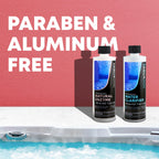 AquaDoc Spa Enzyme and Spa Clarifier Bundle - Includes 16oz Enzyme Cleaner and 16oz Hot Tub Water Clarifier - Hot Tub Chemicals Made in USA
