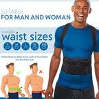 Back Brace Posture Corrector for Men and Women - Adjustable Posture Back Brace for Upper and Lower Back Pain Relief - Muscle Memory Support Straightener (Small)