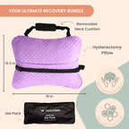 MOYOAMA Hysterectomy Pillow Post Surgery for Hysterectomy Recovery Must Haves- Surgery Pillow for Abdomen, Abdominal Pillow Post Surgery, Abdominal Surgery Recovery Pillow for Hysterectomy Gifts