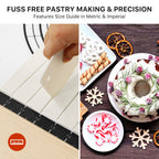 Pastry Mat, 28" x 20" Food Grade Silicone Extra Large Non Stick Baking Sheet Mat with Measurement for Making Cookies,Macarons,Bread and Pastry