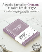 Grandma's Life Story Journal (Hardcover): A Meaningful Keepsake for Grandma to Share Her Journey and Memories, Book Includes 250+ Prompt Questions, Sentimental Grandma Gifts Idea, Sentimental Gifts for Grandma for Mother's Day, Birthday & Christmas
