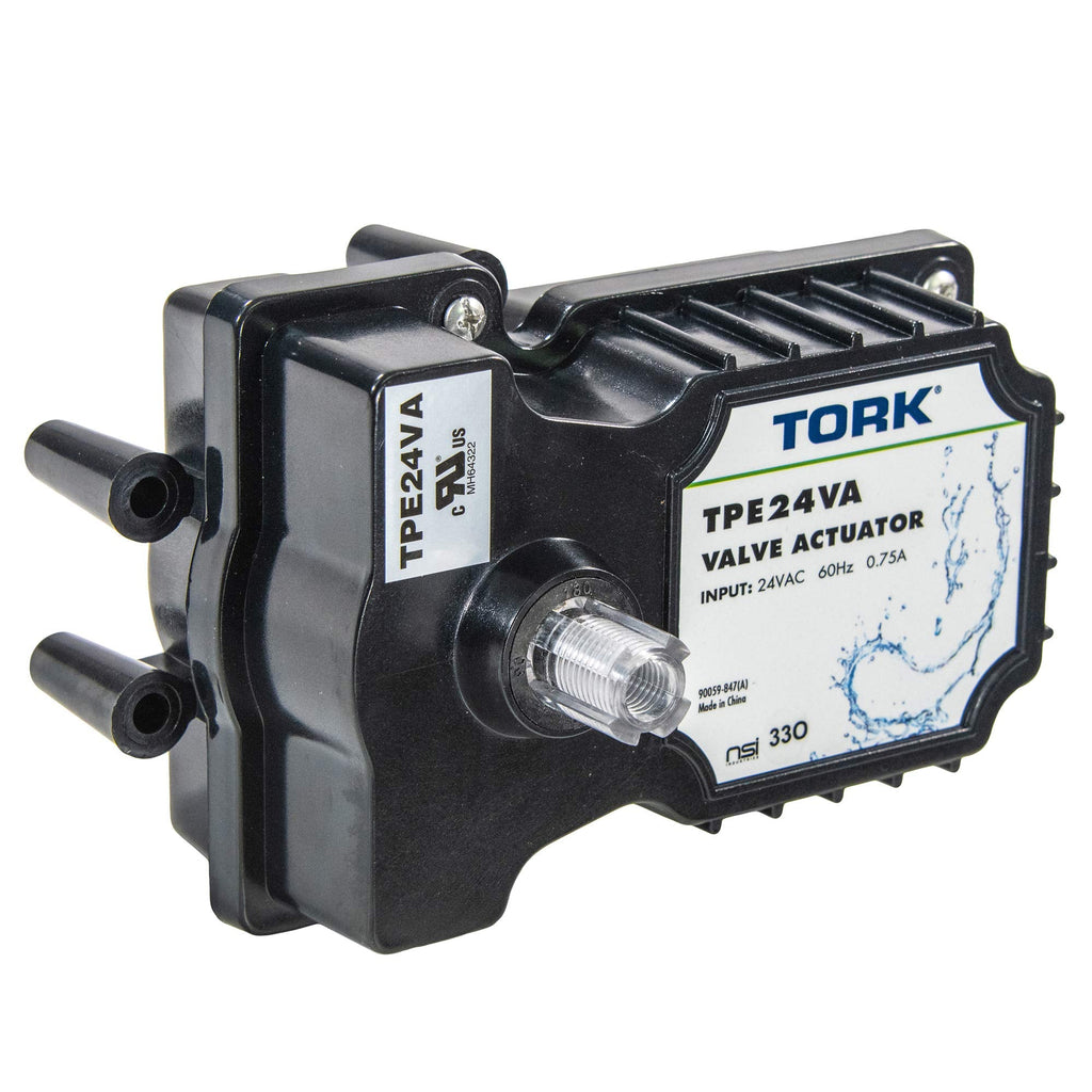 TORK TPE24VA 24-Volt Authentic Valve Actuator Control, Compatible with all 24VAC Control Systems, for Pools, Spa, Solar Equipment, UL Approved for Safety