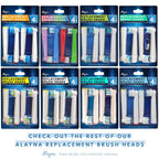 Replacement Toothbrush Heads for Oral B Braun, 20 Pk Professional Electric Toothbrush Heads, Brush Heads Refill for Oral-B Pro 1000, 7000, 9000, 6000, 5000, 3000, Genius, Vitality, Professional, Floss