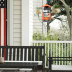 Outdoor Fly Trap [2 Pack] Fly Traps Outdoor with Dissolvable Non-Toxic Bait - Fly Repellent for Outdoor Use Only - Controls Flies for Patios, Barns, Ranches Etc. Hanging Fly Traps with Tie Included