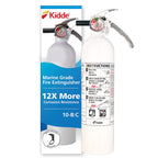 Kidde Mariner 10 Marine Fire Extinguisher for Boats & Watercrafts, 10-B:C, 4 Lbs., Coast Guard Approved, Strap Bracket (Included), White
