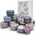 Scented Candles Gifts for Women, 12 Pack Candles for Home Scented, 30 Oz Soy Wax Candles Gifts Sets, 240H Burning Candles for Scented, Ideal for Christmas Day, Valentine's Day, Mother's Day