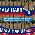 Probsin Kamala Harris 2024 Banner 120" x 20" Support Kamala Harris Election President Banner Yard Sign Party Supplies Photo Backdrop Poster Hanging Outdoor Gate Decor Fence Door Indoor Wall