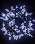 Twinkle Star C6 Christmas String Lights, 100 LED 33ft Fairy Lights with 29V Safe Adaptor, Indoor Outdoor 8 Lighting Modes for Patio Xmas Tree Wedding Party Decor, Cool White