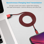 [Apple MFi Certified] 6Pack 3/3/6/6/6/10 FT iPhone Charger Nylon Braided Fast Charging Lightning Cable Compatible iPhone 14 Pro/13 mini/13/12/11 Pro MAX/XR/XS/8/7/Plus/6S/SE/iPad
