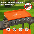 NancyL 36 Inch Silicone Griddle Cover for Blackstone, Full-Wrap 36" Griddle Mat Protective Grill for Blackstone Protector Accessories Kit, Protect from Rust, Rodents, Insects, Debris