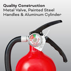 Kidde Fire Extinguisher for Home, Garage & Workshop Use, 3-A:40-B:C, 8.85 Lbs. & Kitchen Fire Extinguishers for Home & Office Use, 2 Pack: One 1-A:10-B:C and One Specialty Kitchen Extinguisher