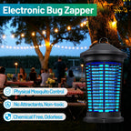 Bug Zapper Outdoor, Mosquito Zapper Indoor with 4000V High Powered, Electric Fly Zapper, Mosquito Killer Traps for Home, Kitchen, Backyard, Patio