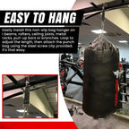 BULL DOZA FIGHT WEAR Punch Bag Hanger - Silent Strong Non-Slip - Three Sizes
