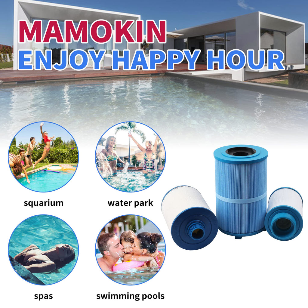 Mamokin Oval Spa Filter PDM30 Replaces Dream Maker Hot Tubs 461269, Filbur FC9940M and Odyssey, Big EZ, EZL, Crossover 730L, 730S Hot Tub Filter - 2 Pack