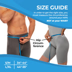 Hernia Belts for Men and Women - Adjustable Right or Left Side Groin Hernia Truss - Pre or Post-Surgical Scrotal Invisible Inguinal Hernia Support for Men - Medical Hernia Guard with 2 Removable Pads (X-Large)