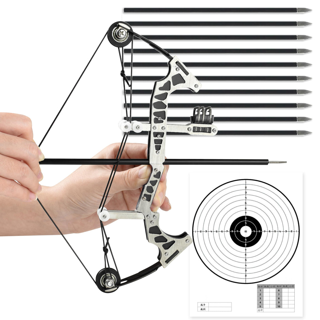 Archery Bow Set Compound Bow Stainless Steel Training Bow Outdoor Sports Hunting Cool Stuff Professional Competition