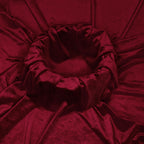KKJIAF Burgundy Stretch Velvet Fabric 60 Inch Wide, 2 Yard Soft Stretchy Fabric for Sewing Clothes, Apparel, Costume, Crafts - 90% Polyester 10% Spandex