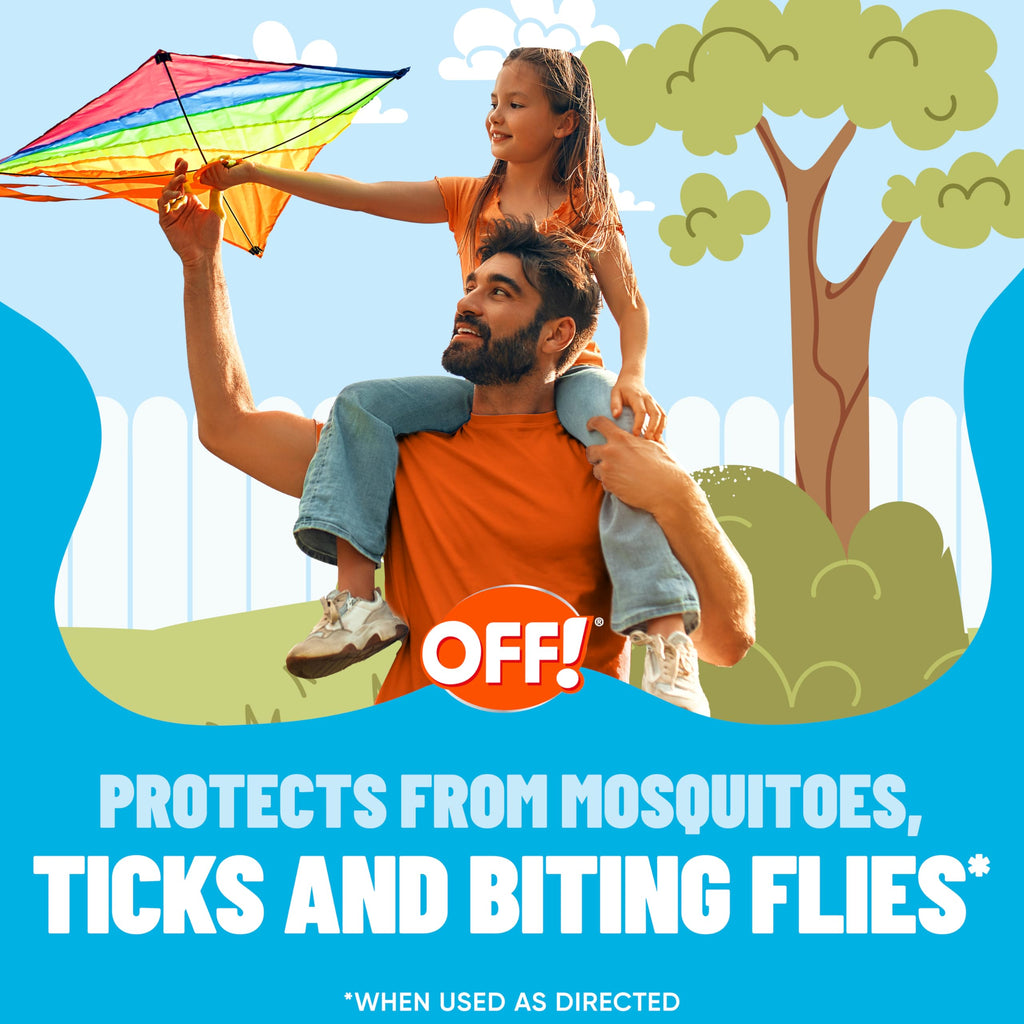 Off! Insect Repellent Aerosol for Adults & Kids, Fragrance-Free Picaridin Bug Spray for Everyday DEET-Free Protection from Mosquitoes and Ticks, 5 oz, (Pack of 2)