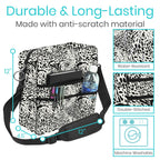 Vive Rollator Bag - Universal Travel Tote for Carrying Accessories on Wheelchair, Rolling Walkers, Transport Chairs, Mobility Scooters - Lightweight Handicap Medical Mobility Aid - for Women, Seniors