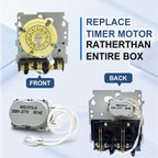 Pool Timer Replacement Motor for WG1570-10D,WG1573-5 Time Clock,208/277V 60Hz,Compatible with T104M,T100,T170,R201,T1400,T100-20 and WH Series