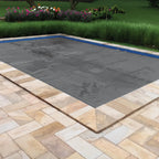 In The Swim 18' x 36' Ultra Silver Rectangle Solar Pool Cover 16 Mil for Solar Heating Above Ground Pools and Inground Pools