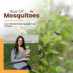Flock Free Natural Mosquito Control Ready to Use Spray, Repels Mosquitoes, Ticks, Fleas, Flies, Gnats, and Chiggers Away (32 oz Ready to use)