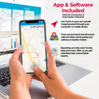 Hidden Magnetic GPS Tracker Car Tracking Device with Software (Long Battery Life) Real Time Truck, Asset, Elderly, Teenager Tracker - Covert Tracker - Fleet Tracking Global-View
