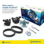 Zodiac Genuine Parts MX8 / MX8 Elite Factory Tune Up Kit R0796200, All-Inclusive Suction Cleaner Performance Tune-Up Kit MX8 and MX8 Elite