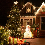TW SHINE Battery Operated Christmas Lights, 50 LED 16FT Christmas Lights Outdoor, Waterproof Mini String Lights with 8 Modes, Christmas Decorations for Indoor Patio Party Decor, Warm White