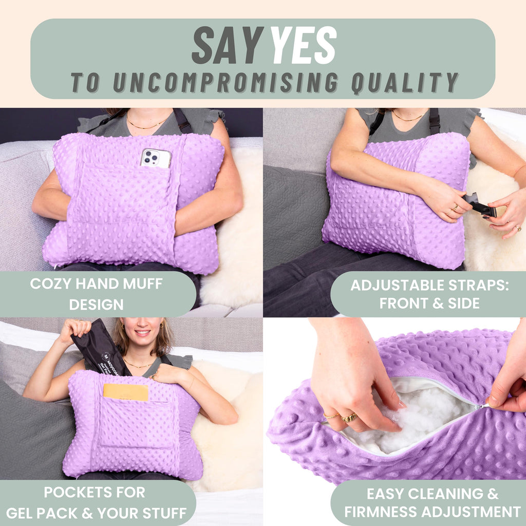 MOYOAMA Hysterectomy Pillow Post Surgery for Hysterectomy Recovery Must Haves- Surgery Pillow for Abdomen, Abdominal Pillow Post Surgery, Abdominal Surgery Recovery Pillow for Hysterectomy Gifts